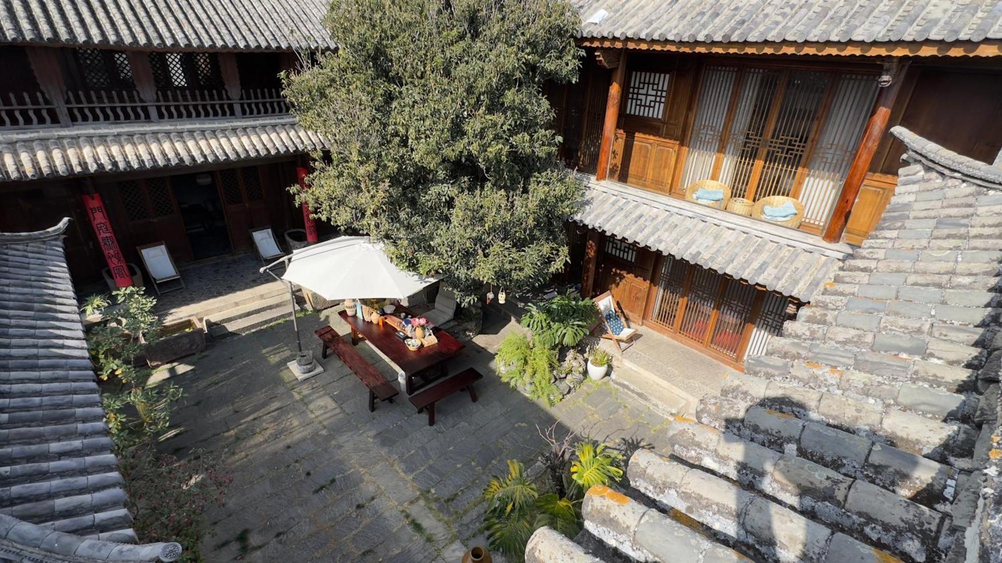 清心庭院百年民宿艺术客栈 大荔 外观 照片